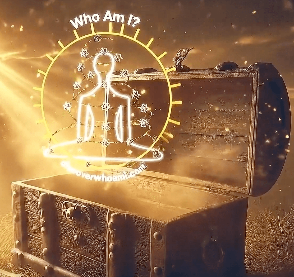 Pathway of light symbolizing the hidden treasure