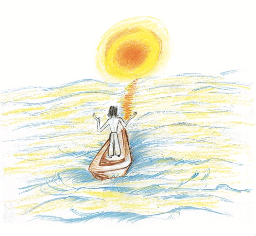 Manipura chakra artwork symbolising the awakening inner fire